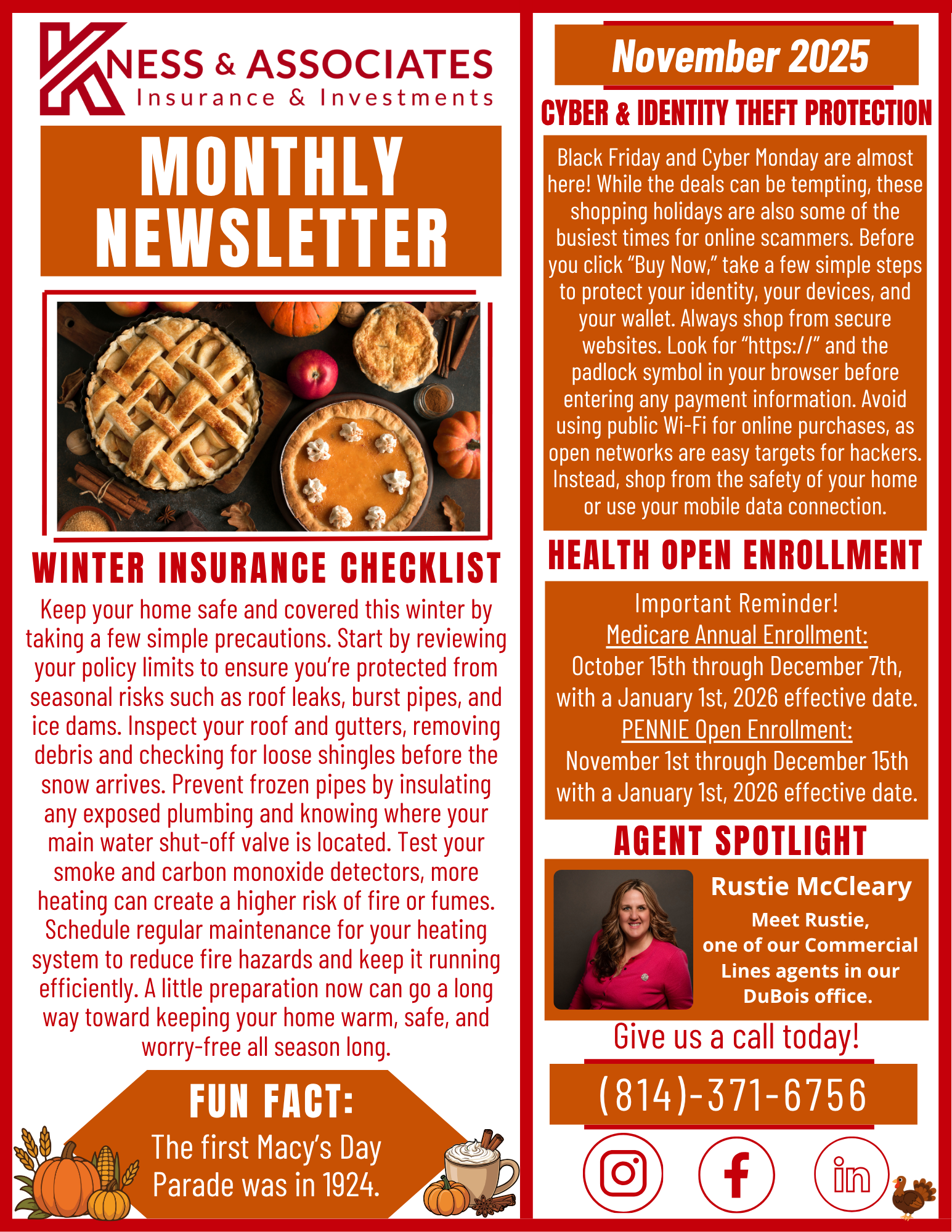 November Newsletter